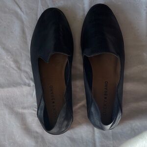 Lucky Brand Black Leather Cahill Loafers